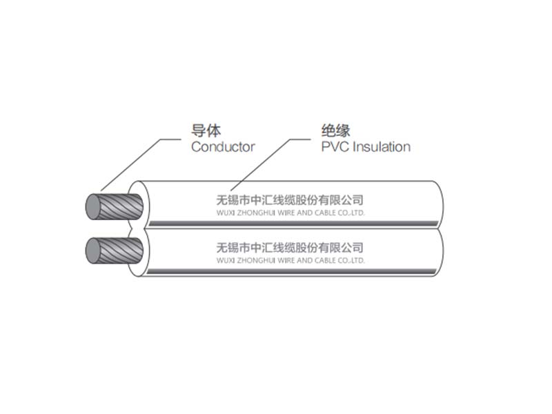 SPT-1 整体式热塑性绝缘平行软线